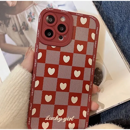 Heart Checker Phone Case - iPhone 7 / 8 / SE 2020 / 7 Plus / 8 Plus / X / XS / XR / XS Max / 11 / 11 Pro / 11 Pro Max / 12 / 12 Pro / 12 mini / 12 Pro Max / 13 / 13 Pro / 13 mini / 13 Pro Max-5