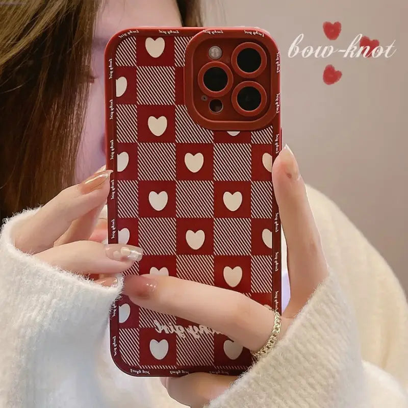 Heart Checker Phone Case - iPhone 7 / 8 / SE / 7 Plus / 8 Plus / X / XS / XS Max / XR / 11 / 11 Pro / 11 Pro Max / 12 mini / 12 / 12 Pro / 12 Pro Max / 13 mini / 13 / 13 Pro / 13 Pro Max-6