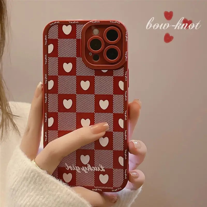 Heart Checker Phone Case - iPhone 7 / 8 / SE / 7 Plus / 8 Plus / X / XS / XS Max / XR / 11 / 11 Pro / 11 Pro Max / 12 mini / 12 / 12 Pro / 12 Pro Max / 13 mini / 13 / 13 Pro / 13 Pro Max-5