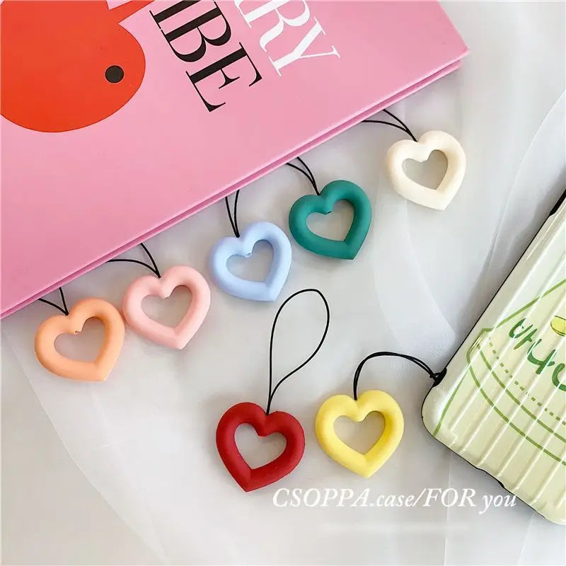Heart / Flower Silicone Phone Finger Ring CW347 - Mobile 
