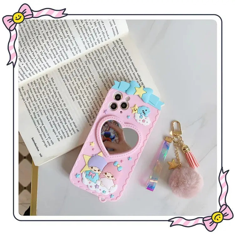 Heart Mirror iPhone Case W044 - iphone case