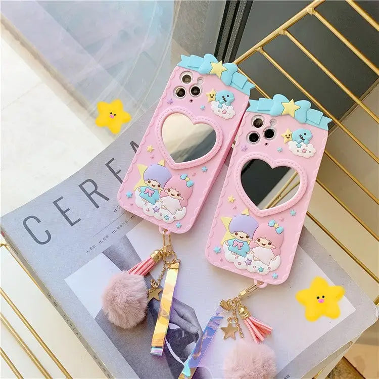 Heart Mirror iPhone Case W044 - iphone case