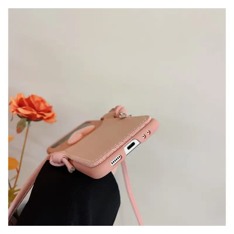Heart Mobile Shoulder Bag - Samsung Galaxy Z Flip 3 Fz160 - 