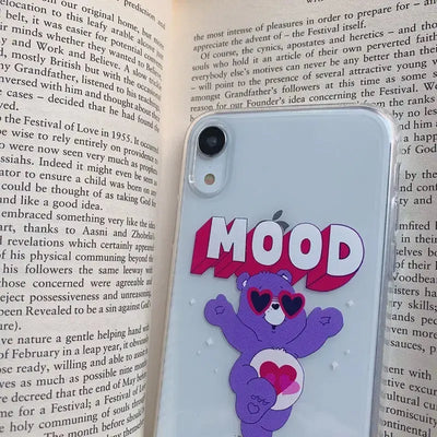 Heart Mood Bear iPhone Case BP006 - iphone case