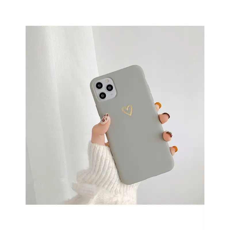 Heart Motif Phone Case - iPhone 7 / 7 Plus / 8 / 8 Plus / X 