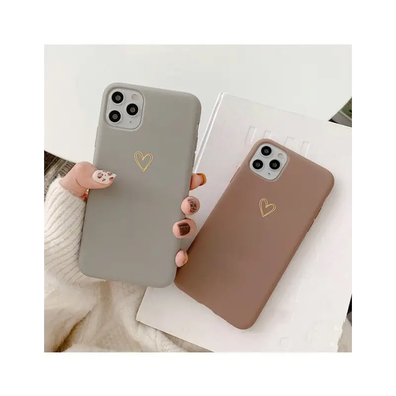 Heart Motif Phone Case - iPhone 7 / 7 Plus / 8 / 8 Plus / X 