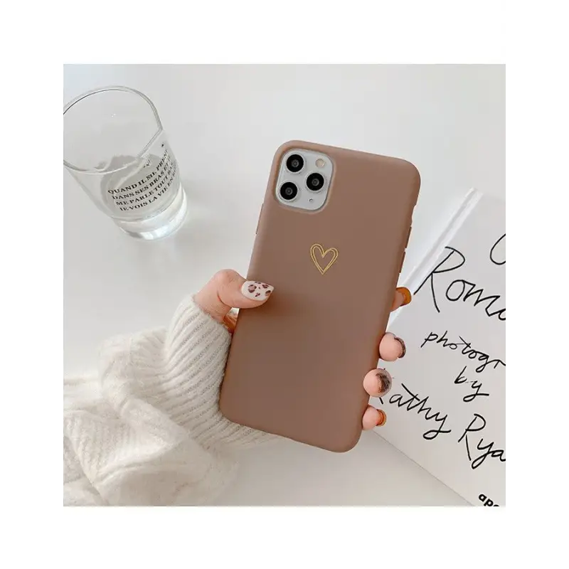 Heart Motif Phone Case - iPhone 7 / 7 Plus / 8 / 8 Plus / X 