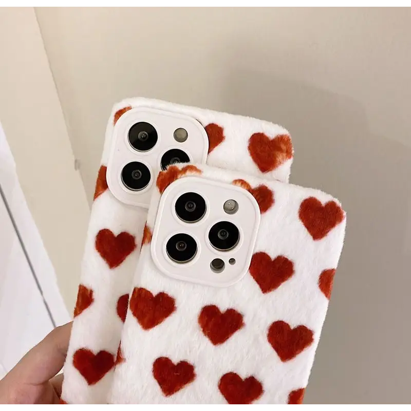 Heart Phone Case - iPhone 13 Pro Max / 13 Pro / 13 / 13 mini / 12 Pro Max / 12 Pro / 12 / 12 mini / 11 Pro Max / 11 Pro / 11 / SE / XS Max / XS / XR / X / SE 2 / 8 / 8 Plus / 7 / 7 Plus-9