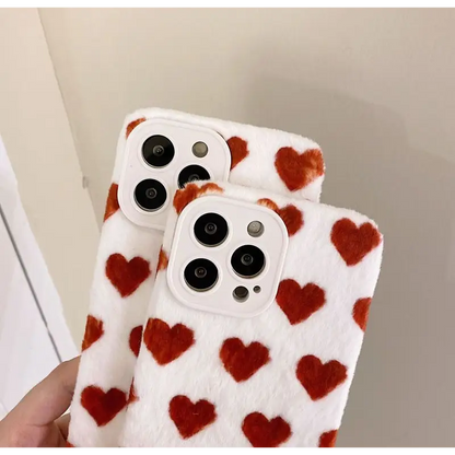 Heart Phone Case - iPhone 13 Pro Max / 13 Pro / 13 / 13 mini / 12 Pro Max / 12 Pro / 12 / 12 mini / 11 Pro Max / 11 Pro / 11 / SE / XS Max / XS / XR / X / SE 2 / 8 / 8 Plus / 7 / 7 Plus-9