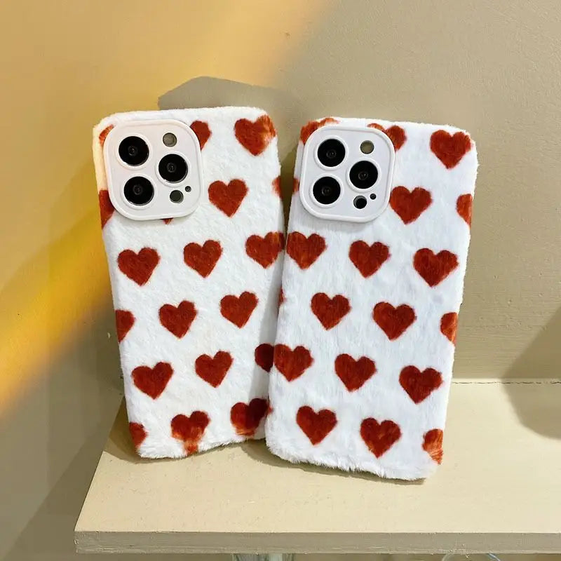 Heart Phone Case - iPhone 13 Pro Max / 13 Pro / 13 / 13 mini / 12 Pro Max / 12 Pro / 12 / 12 mini / 11 Pro Max / 11 Pro / 11 / SE / XS Max / XS / XR / X / SE 2 / 8 / 8 Plus / 7 / 7 Plus-6