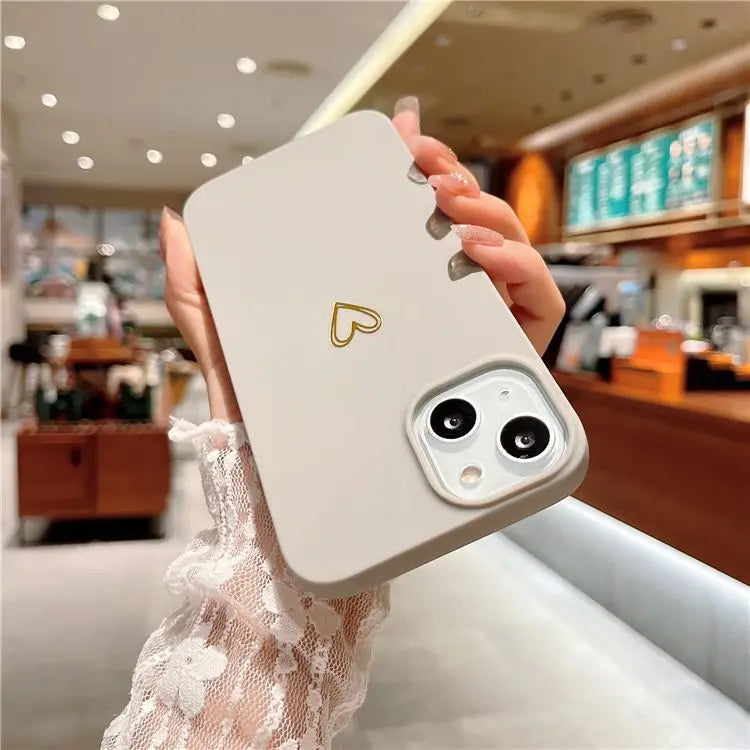 Heart Phone Case - Iphone 7 / 7 Plus / 8 / 8 Plus / X/ Xr / 