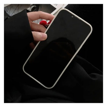 Heart Pom Pom Pendant Argyle Phone Case - iPhone 13 Pro Max / 13 Pro / 13 / 13 mini / 12 Pro Max / 12 Pro / 12 / 12 mini / 11 Pro Max / 11 Pro / 11 / SE / XS Max / XS / XR / X / SE 2 / 8 / 8 Plus / 7 / 7 Plus / 6 / 6 Plus-9