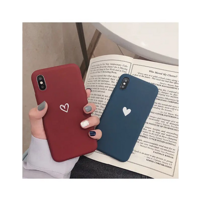 Heart Print Mobile Case - iPhone XS Max / XS / XR / X / 8 / 
