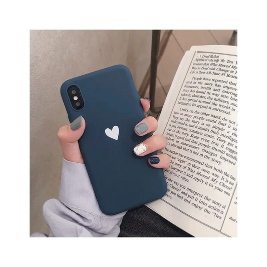 Heart Print Mobile Case - iPhone XS Max / XS / XR / X / 8 / 