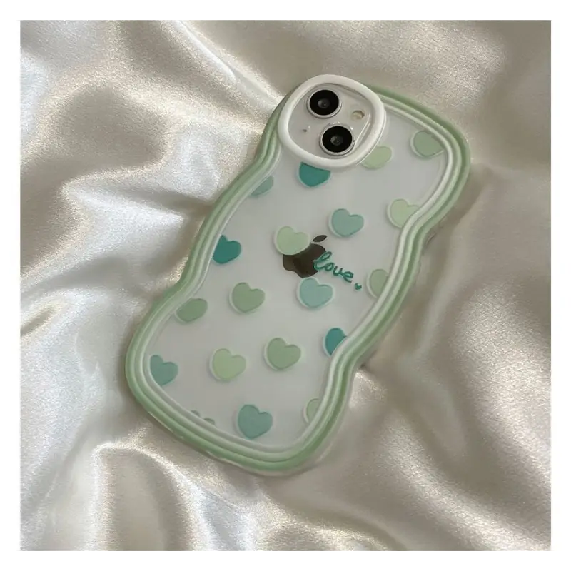 Heart Transparent Phone Case - iPhone 13 / 13 Pro / 13 Pro 