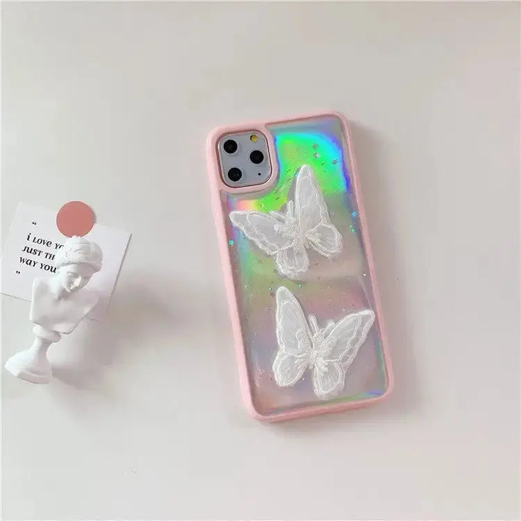 Holo Refective Buttery Lazer iPhone Case BP055 - iphone case