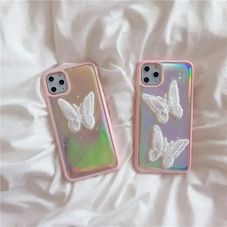 Holo Refective Buttery Lazer iPhone Case BP055 - iphone case