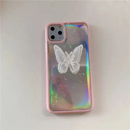 Holo Refective Buttery Lazer iPhone Case BP055 - iphone case