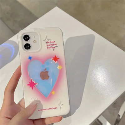 Hologram Laser Heart iPhone Case W100 - iphone case