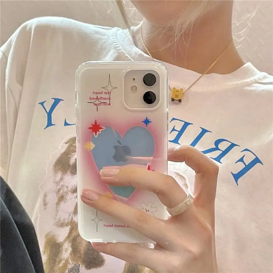 Hologram Laser Heart iPhone Case W100 - iphone case