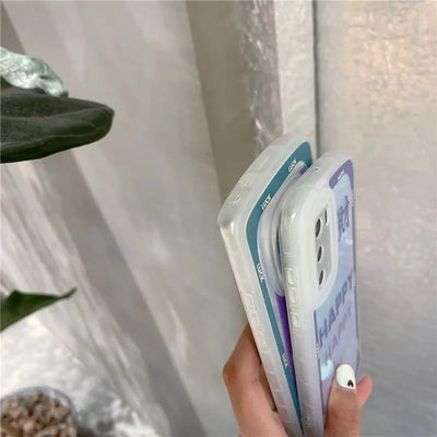 Hologram Lettering Phone Case - Huawei-11