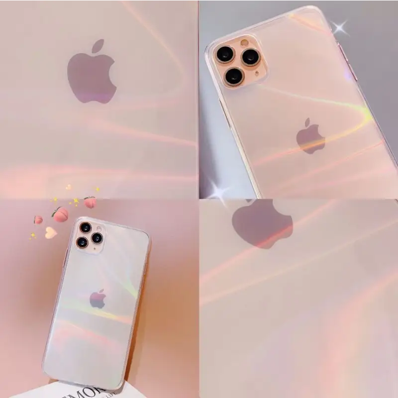 Holographic Phone Case - iPhone 13 Pro Max / 13 Pro / 13 / 13 mini / 12 Pro Max / 12 Pro / 12 / 12 mini / 11 Pro Max / 11 Pro / 11 / SE / XS Max / XS / XR / X / SE 2 / 8 / 8 Plus / 7 / 7 Plus-4