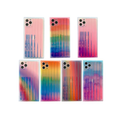 Holographic Rainbow / Cloud / Gradient Phone Case - iPhone 12 Pro Max / 12 Pro / 12 / 12 mini / 11 Pro Max / 11 Pro / 11 / SE / XS Max / XS / XR / X / SE 2 / 8 / 8 Plus / 7 / 7 Plus-3