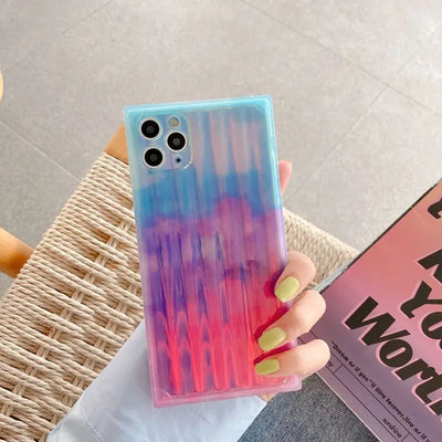 Holographic Rainbow / Cloud / Gradient Phone Case - iPhone 12 Pro Max / 12 Pro / 12 / 12 mini / 11 Pro Max / 11 Pro / 11 / SE / XS Max / XS / XR / X / SE 2 / 8 / 8 Plus / 7 / 7 Plus-7