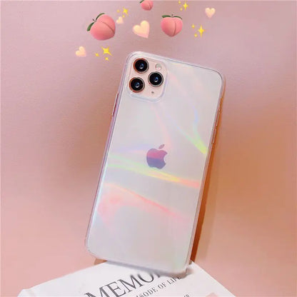 Holographic Transparent Phone Case - iPhone 12 Pro Max / 12 