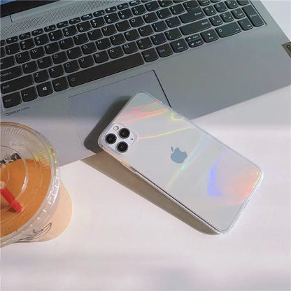 Holographic Transparent Phone Case - iPhone 12 Pro Max / 12 