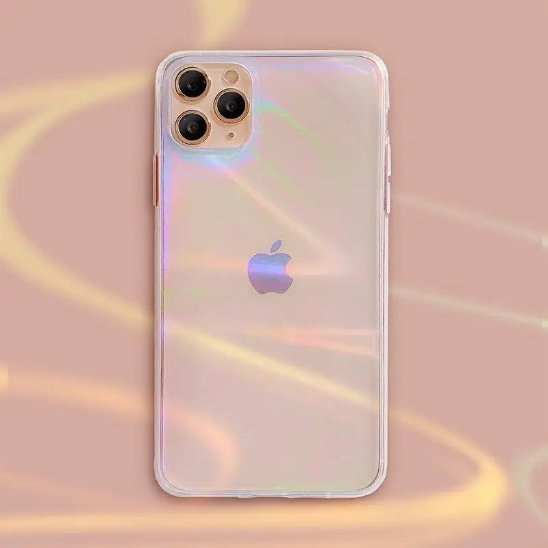 Holographic Transparent Phone Case - iPhone 12 Pro Max / 12 