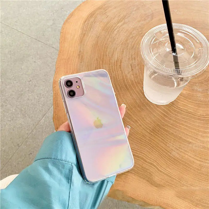 Holographic Transparent Phone Case - iPhone 12 Pro Max / 12 