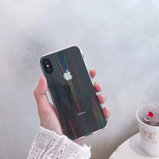 Holographic Transparent Phone Case - iPhone XS Max / XS / XR