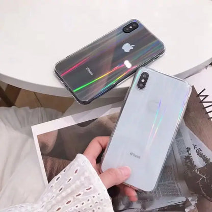 Holographic Transparent Phone Case - iPhone XS Max / XS / XR
