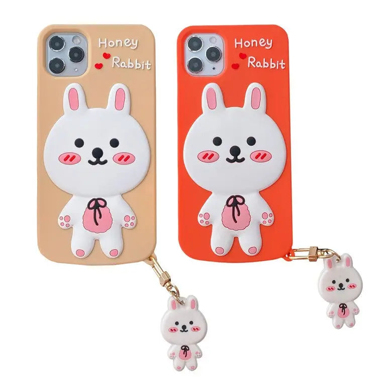 Honey Rabbit With Pendant iPhone Case BP230 - iphone case