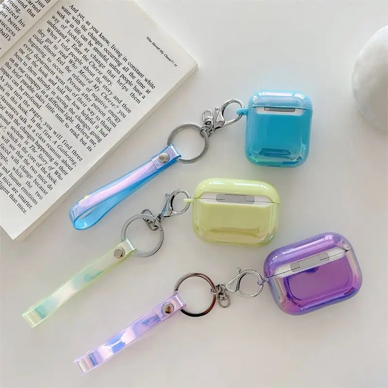 Iridescent Airpods / Airpods Pro Earphone Case Protection Skin-3