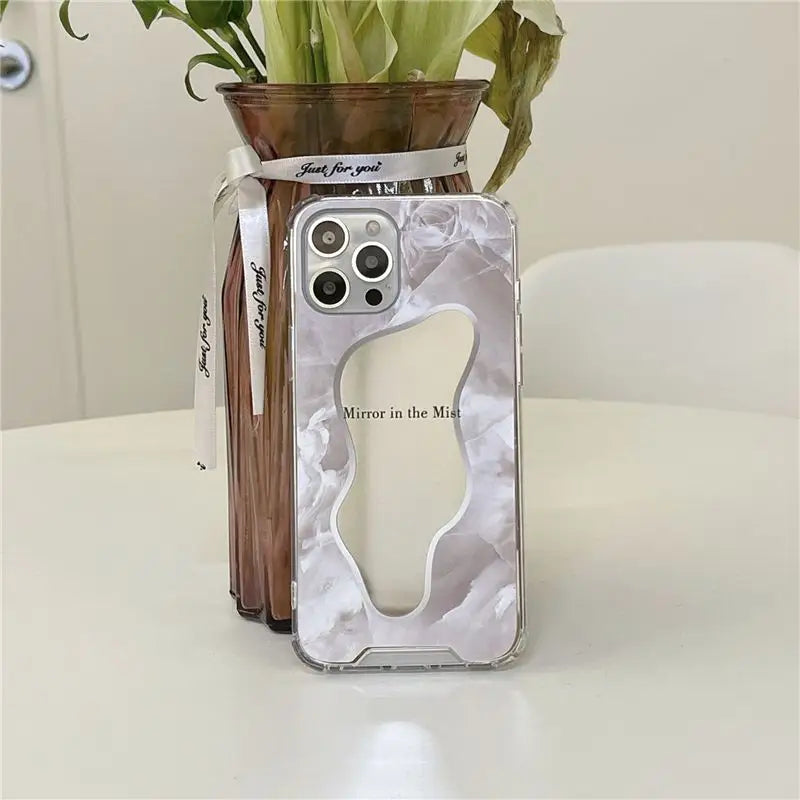 Irregular Mirrored Phone Case - iPhone 13 Pro Max / 13 Pro /