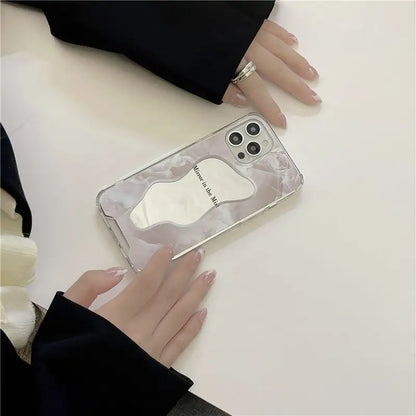 Irregular Mirrored Phone Case - iPhone 13 Pro Max / 13 Pro /