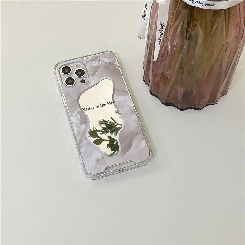 Irregular Mirrored Phone Case - iPhone 13 Pro Max / 13 Pro /