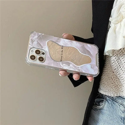 Irregular Mirrored Phone Case - iPhone 13 Pro Max / 13 Pro /