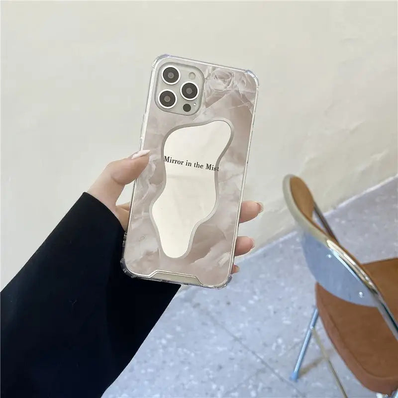 Irregular Mirrored Phone Case - iPhone 13 Pro Max / 13 Pro /