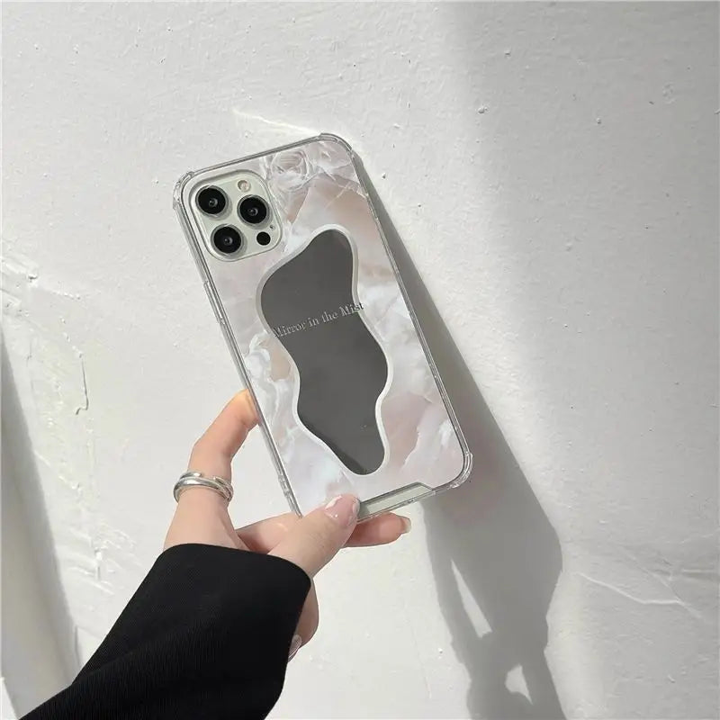 Irregular Mirrored Phone Case - iPhone 13 Pro Max / 13 Pro /