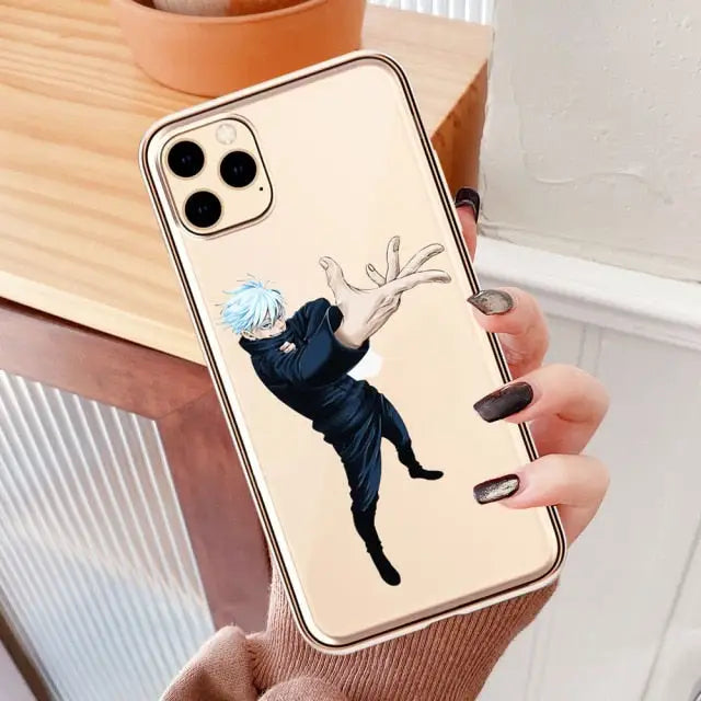 Jujutsu Kaisen Gojo Hand Out iPhone Case - Phone Cases