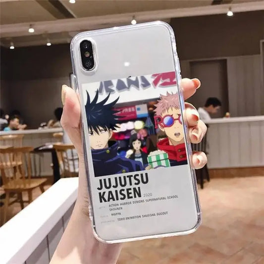 Jujutsu Kaisen Megumi x Yuji Animation Detail iPhone Case - 