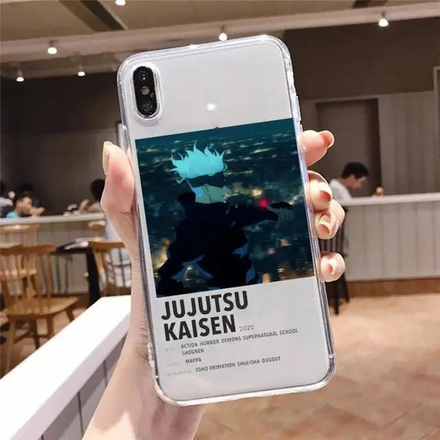 Jujutsu Kaisen Satoru Gojo Aimation Detail iPhone Case - 