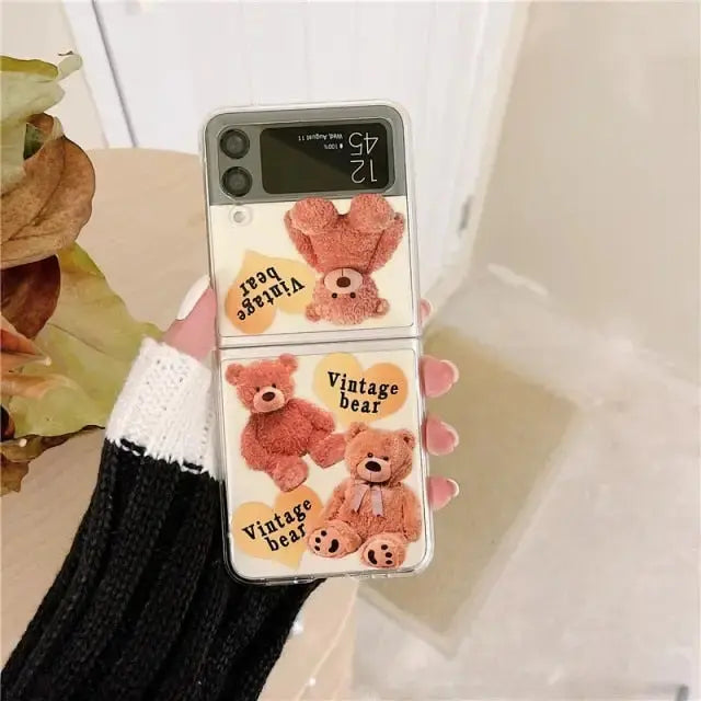 Cute Classic Samsung Phone Case for Samsung Galaxy Z Flip 3 and Z
