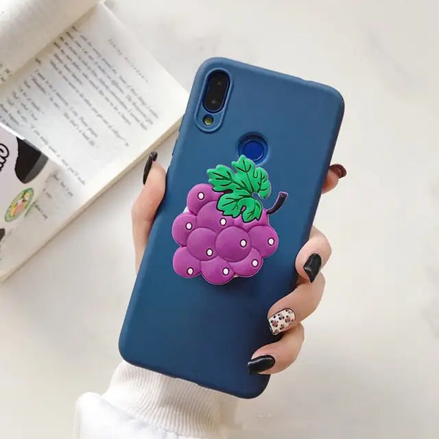 Kawaii Bear Stand LG Phone Case BC145 - for LG G3 / Grape 