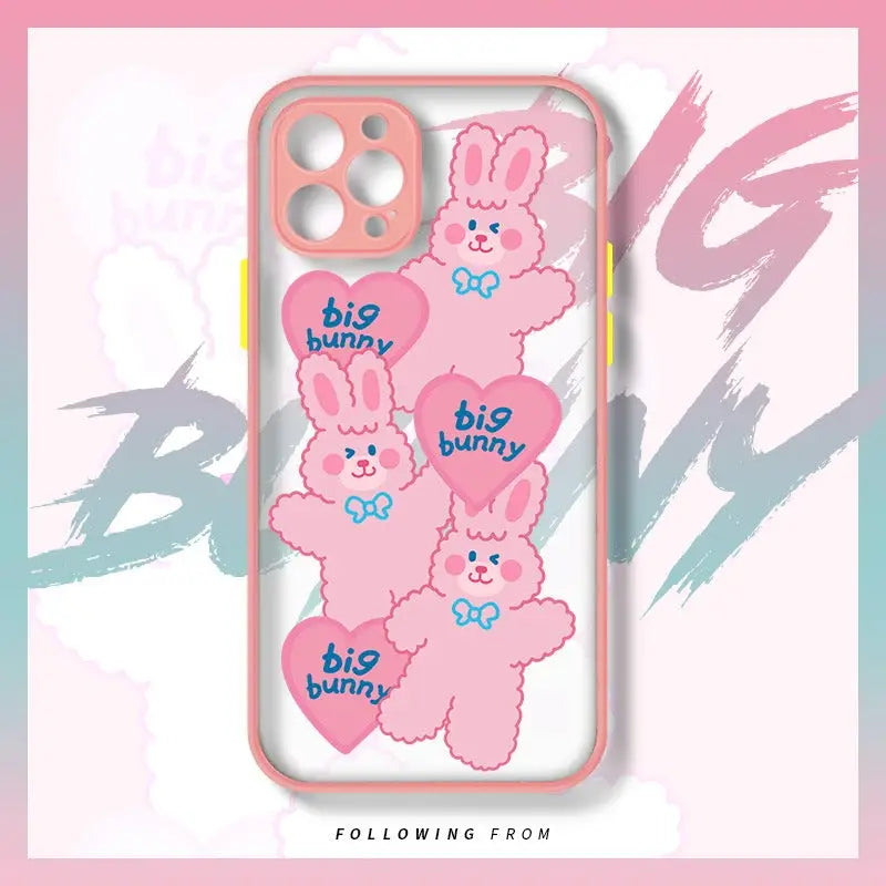 Kawaii Big Bunnys iPhone Case BP164 - iphone case