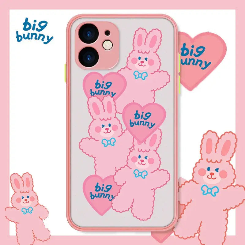 Kawaii Big Bunnys iPhone Case BP164 - iphone case