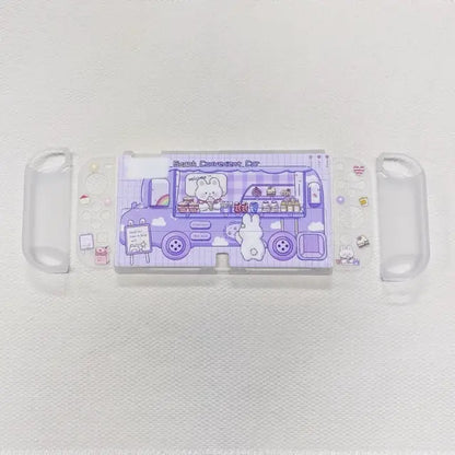 Kawaii Bunny Switch Case SC003 - Transparent Matte